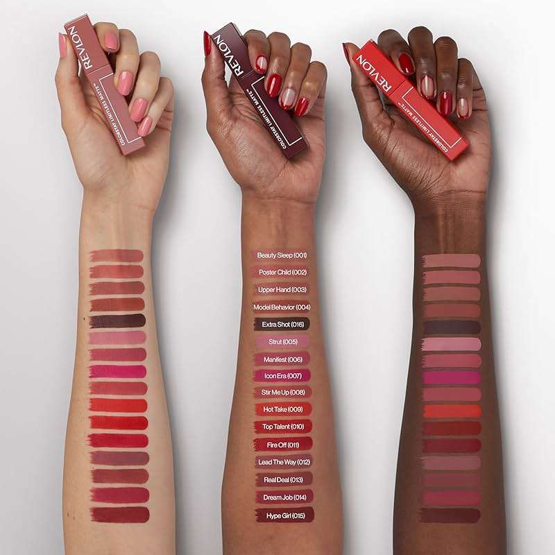 Revlon ColorStay Limitless Matte Liquid Lipstick, Vegan Formula, No-Budge, Longwear Lip Color, Long Lasting, Lightweight/Comfortable, Waterproof, 012 Lead The Way, 0.17 fl oz - Image 10