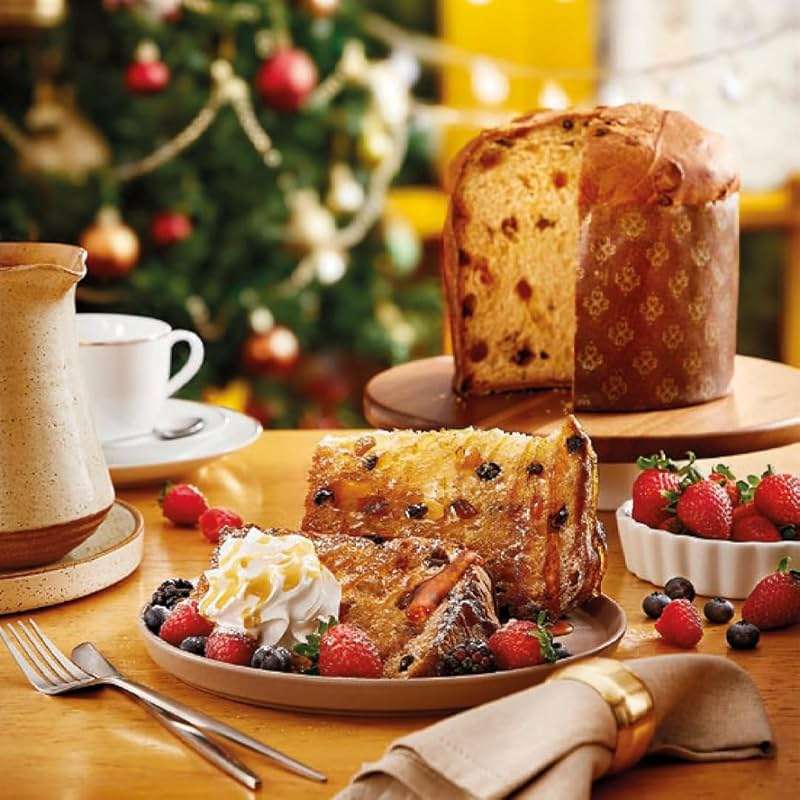 Bauducco Classic Panettone, 24.0 oz (Pack of 1) - Soft and Moist Bread with Candied Fruit and Raisins - Traditional Italian Slow Rise Dough Recipe - Image 8