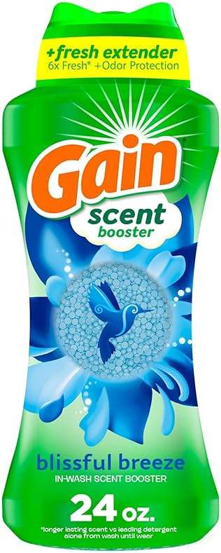 Gain In-Wash Laundry Scent Booster, Blissful Breeze Scent, 24.0 OZ, Fresh Extender + Odor Protection - Image 1