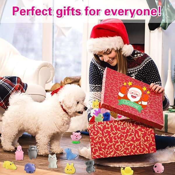 80Pcs Party Favors for Kids 4-8, Kawaii Squishies Mochi Squishy Toy Bulk Fidget Sensory Toys Birthday Gifts for Boys Girls, Easter Basket Stuffers Egg Fillers Treasure Box Classroom Prizes Goodie Bag - Image 8