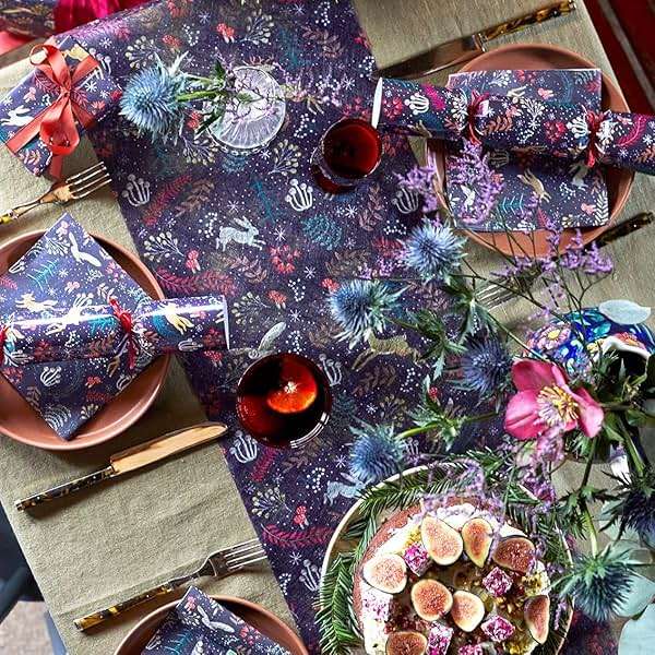 Talking Tables 20 x Truly Magical Recyclable Christmas Napkins for Decoupage | Enchanting Winter Wonderland Xmas Disposable Serviettes | Perfect for Holiday and Christmas Season | 13 x 13 Inches - Image 6