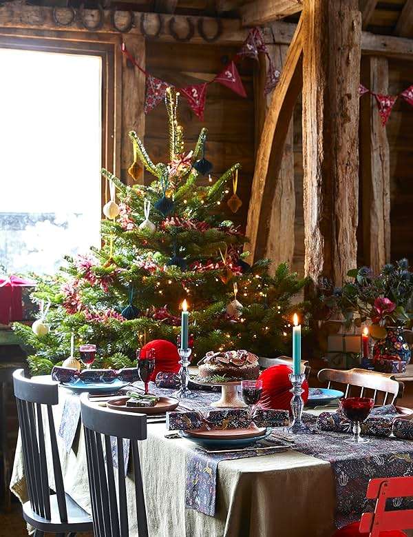 Talking Tables 20 x Truly Magical Recyclable Christmas Napkins for Decoupage | Enchanting Winter Wonderland Xmas Disposable Serviettes | Perfect for Holiday and Christmas Season | 13 x 13 Inches - Image 8
