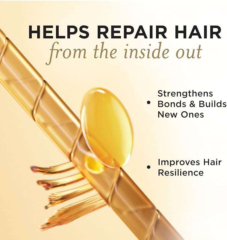 Pantene Miracle Rescue 3 in 1 Leave In Conditioner, Rinse off Conditioner, Heat Protectant for Hair, Detangler, Anti Frizz, Moisturizing, For All Hair Types, Safe for Color Treated Hair, 6.0 fl oz - Image 3