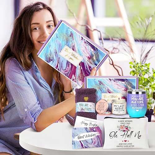 Birthday Gifts for Women, Best Friend Birthday Gifts, Gifts for Women, Happy Birthday Gifts Basket for Women, Friendship Gifts, Gifts for Friends Female Coworker Sister Mom Her Coffee Mug, Birthday - Image 7