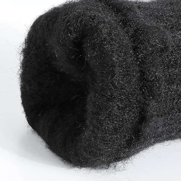 LADES Fingerless Gloves Thermal Winter Gloves Warm Knitted Half Finger Gloves Mittens for Men Women Typing Driving Working - Image 5