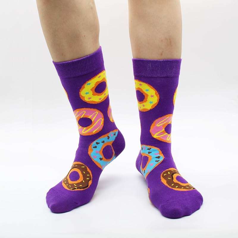 GLCMXMART Fun Socks for Women, Novelty Funny Crazy Cool funky Socks, Food Animal Cute Gifts for Women Girl - Image 3