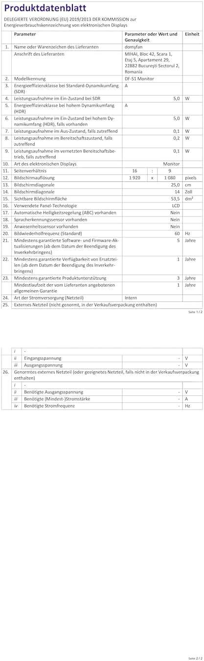 domyfan 14" Laptop Monitor Extender, FHD 1080P IPS Dual Laptop Screen Extender, HDMI/USB-A/Type-C Plug and Play for Windows, Mac, Chrome, Android, Xbox, Switch, PS5, Work with 13.3”-17” Laptops - Image 8