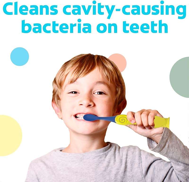 Colgate Bluey Extra Soft Toothbrush for Kids, Kids Toothbrush Pack with Built in Suction Cup Toothbrush Holder, Designed for Children Ages 2 and Up, Extra Soft Bristles, 2 Pack - Image 6