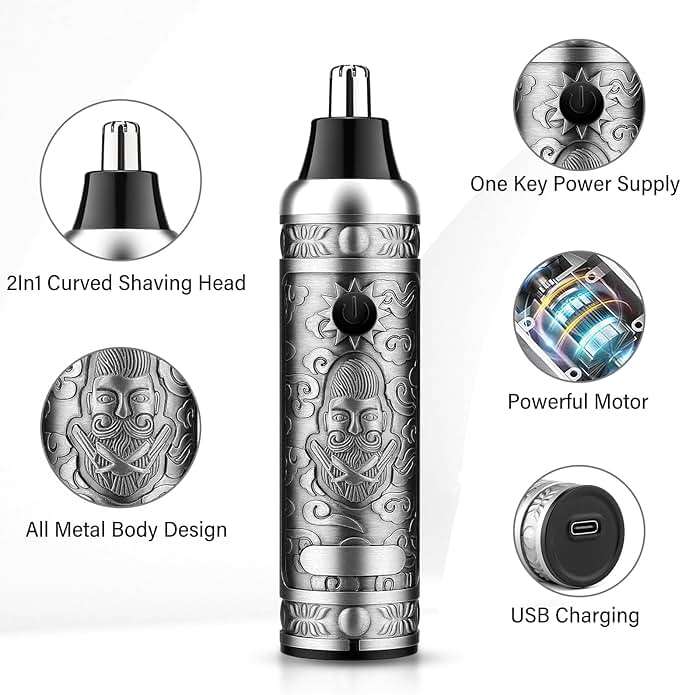 GSKY Professional Hair Clippers, Men's Beard Trimmer & Grooming Kit with Electric Razor, Clippers & Trimmers Set, Hair Cutting Machines - Image 4