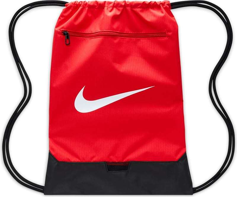 Nike Unisex Adult Gameday Brasilia 9.5 Training Drawstring Gym Sack, Bag, Backpack (18L) | Mens and Womens - Image 4