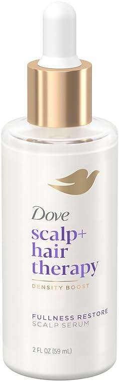 Dove Derma Scalp Density Boost 3-in-1 Scalp Serum 1 ct With Prebiotic Glycerin, Zinc + Peptides, and Niacinamide For Breakage And Hair Thinning 2 oz - Image 1