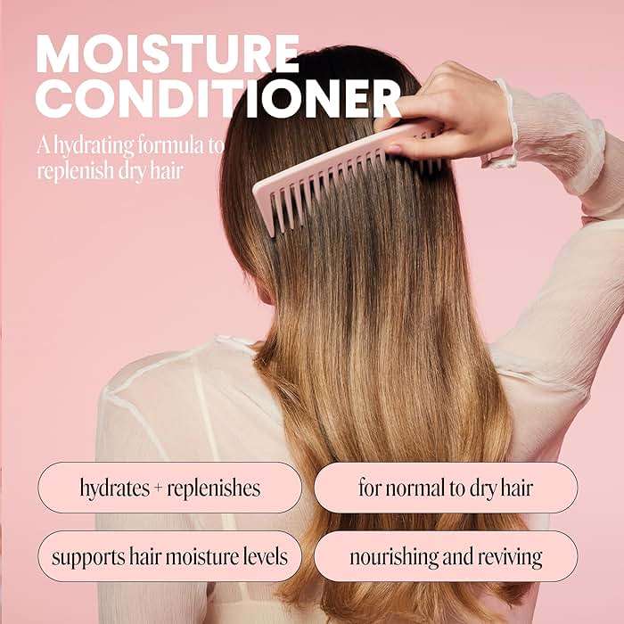 MONDAY Haircare MOISTURE Conditioner with Hyaluronic Acid, Coconut Oil & Shea Butter for Dry & Dull Hair 798 mL - Image 3