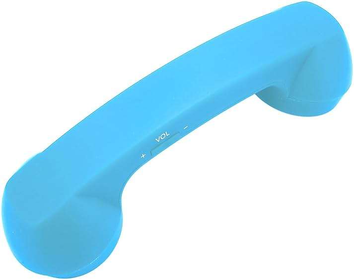 Retro Telephone Handset, Bluetooth Radiation Proof Handset Receivers Headphones for a Mobile Phone with Comfortable Call ( Blue) - Image 9