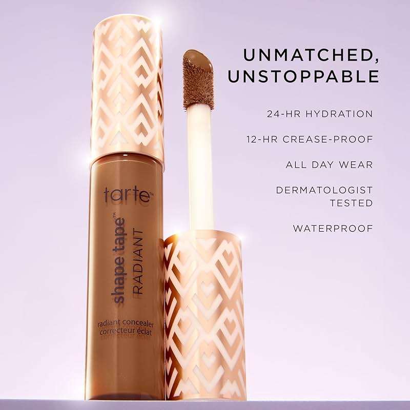 tarte shape tape radiant concealer – Medium-Coverage, Radiant Finish for Under Eye Concealer for Dark Circles, Fine Lines, Redness & Discoloration, Hydrating, Vegan, Cruelty Free - Image 7