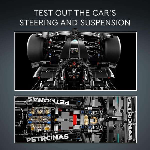 LEGO Technic Mercedes-AMG F1 W14 E Performance Model Car Kits - Formula 1 Building Sets for Adults, Ages 18+ - Gift for Birthdays - Race Car with Realistic Details - 42171 - Image 4