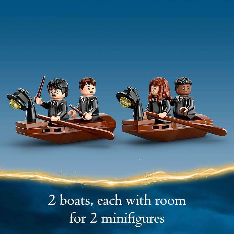 LEGO Harry Potter Hogwarts Boat House Building Toys - Harry Potter Toys for Kids, Girls & Boys, Age 8+ - Birthday Gift with 5 Minifigures - 76426 - Image 6