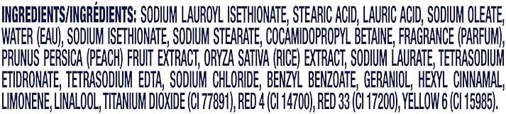 Dove Beauty Bar Soap Rebalancing White Peach & Rice Milk 6 Count for a Nourished and Moisturized Skin, with ¼ Moisturizing Cream Plant-Based Formula, 3.75 oz - Image 9