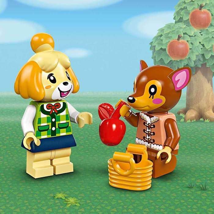 LEGO Animal Crossing Isabelle’s House Visit, Buildable Creative Toy Set for Kids, Includes Fauna and More Animal Crossing Toy Figures, Video Game Birthday Gift for Girls and Boys Ages 6 and Up, 77049 - Image 2