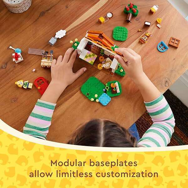 LEGO Animal Crossing Isabelle’s House Visit, Buildable Creative Toy Set for Kids, Includes Fauna and More Animal Crossing Toy Figures, Video Game Birthday Gift for Girls and Boys Ages 6 and Up, 77049 - Image 4