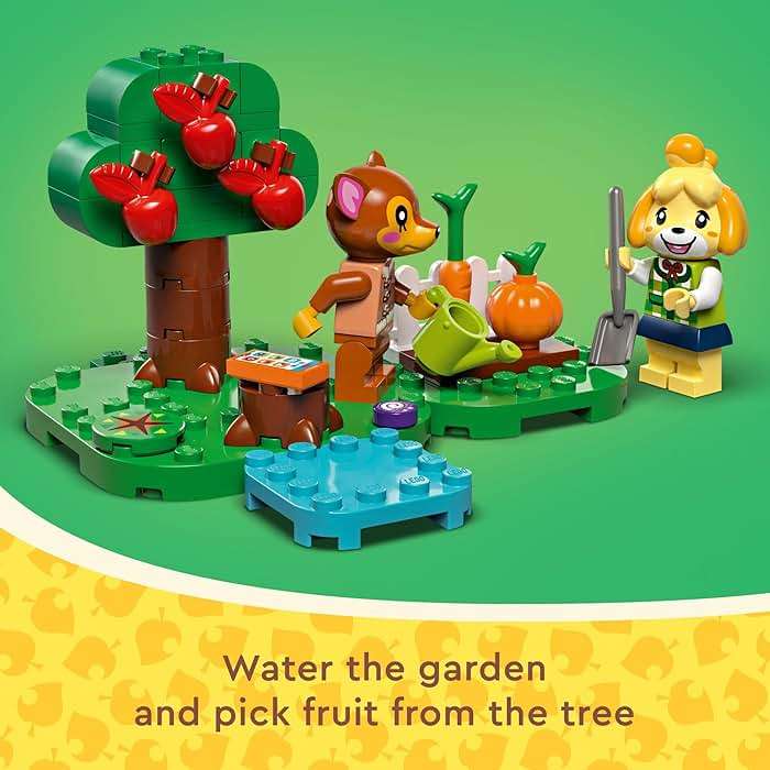 LEGO Animal Crossing Isabelle’s House Visit, Buildable Creative Toy Set for Kids, Includes Fauna and More Animal Crossing Toy Figures, Video Game Birthday Gift for Girls and Boys Ages 6 and Up, 77049 - Image 6