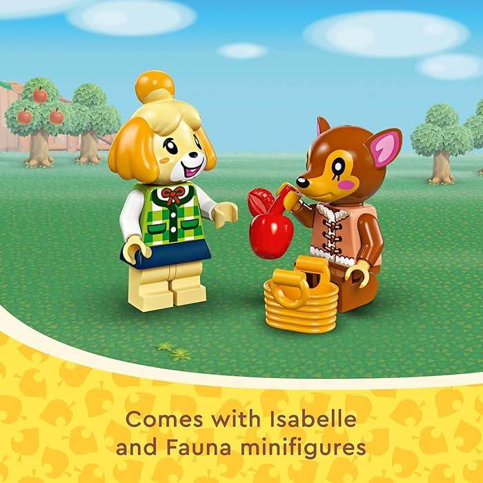 LEGO Animal Crossing Isabelle’s House Visit, Buildable Creative Toy Set for Kids, Includes Fauna and More Animal Crossing Toy Figures, Video Game Birthday Gift for Girls and Boys Ages 6 and Up, 77049 - Image 7