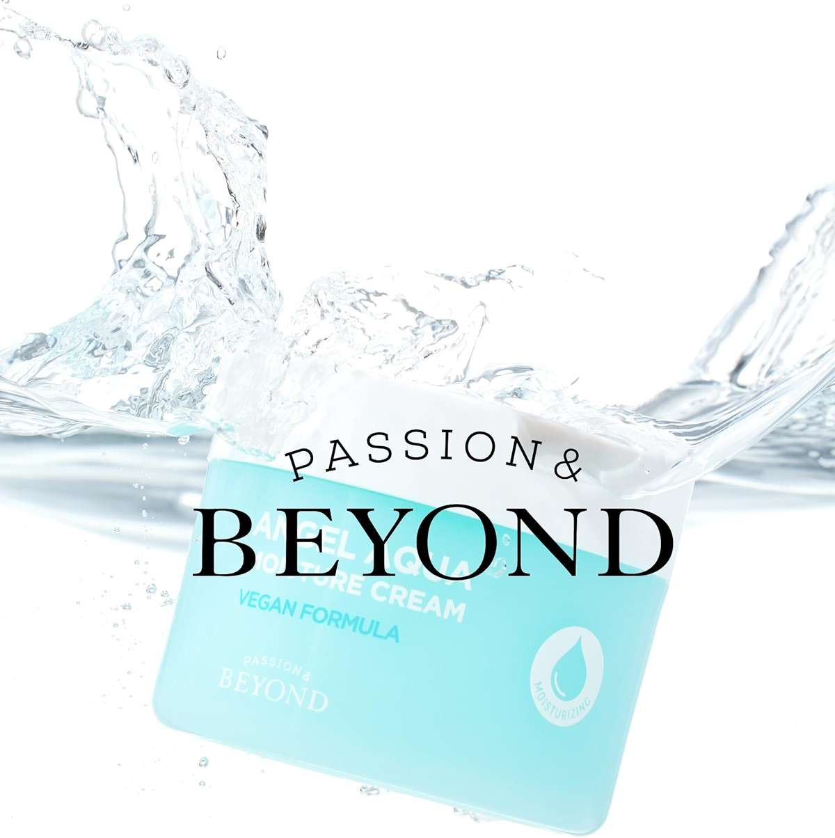 BEYOND Angel Aqua Moisture Cream (5.1 fl oz) - Vegan Cooling Face Gel Moisturizer - Soothing Cica, Hyaluronic Acid & Panthenol - Lightweight Hydrating Sleeping Mask - Korean Skincare - Image 7