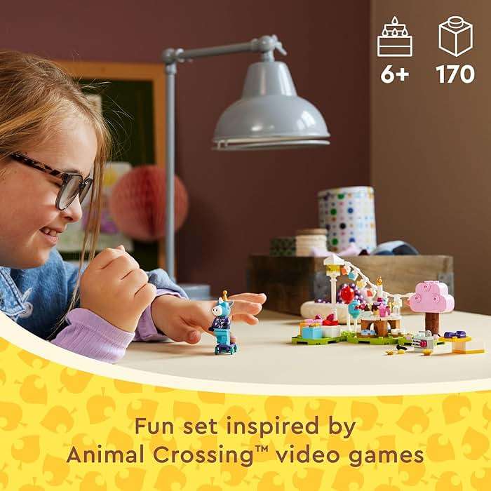 LEGO Animal Crossing Julian’s Birthday Party Video Game Toy for Kids, Animal Crossing Toy from The Video Game Series with Horse Minifigure, Birthday Gift for Girls and Boys Ages 6 and Up, 77046 - Image 2