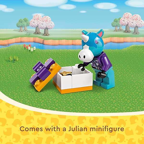 LEGO Animal Crossing Julian’s Birthday Party Video Game Toy for Kids, Animal Crossing Toy from The Video Game Series with Horse Minifigure, Birthday Gift for Girls and Boys Ages 6 and Up, 77046 - Image 6