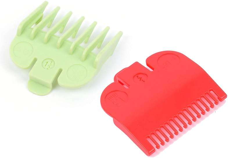 Trimmer Attachments Attachment Comb, 1.5mm and 4.5mm Hair Comb Set Men's Hair Trimmer Beard Trimmer Replacement Hair Clipper Combs Limit Comb Set - Image 2