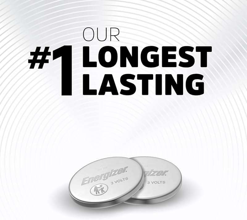 Energizer 2032 Batteries (10 Pack), 3V Lithium Coin Batteries with 3-in-1 Child Shield - Image 2