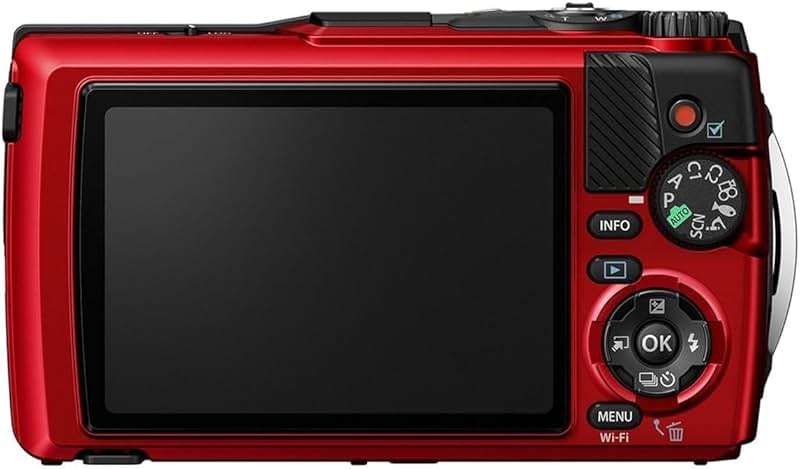 OM System OLYMPUS Tough TG-7 Red Underwater Camera, Waterproof, Freeze Proof, High Resolution Bright, 4K Video 44x Macro Shooting (Successor Olympus TG-6) - Image 4