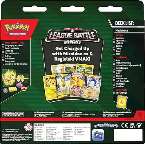 Pokémon TCG: Miraidon ex League Battle Deck - Image 5