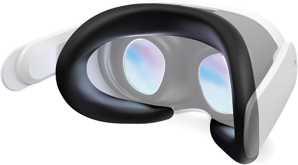 APEXINNO VR Silicone Face Pad Cover for Meta Quest 3 Original Headset – Enhanced Comfort, Sweat-Resistant, Soft Cushion Replacement for Oculus/Meta Quest 3 Accessories - Image 1