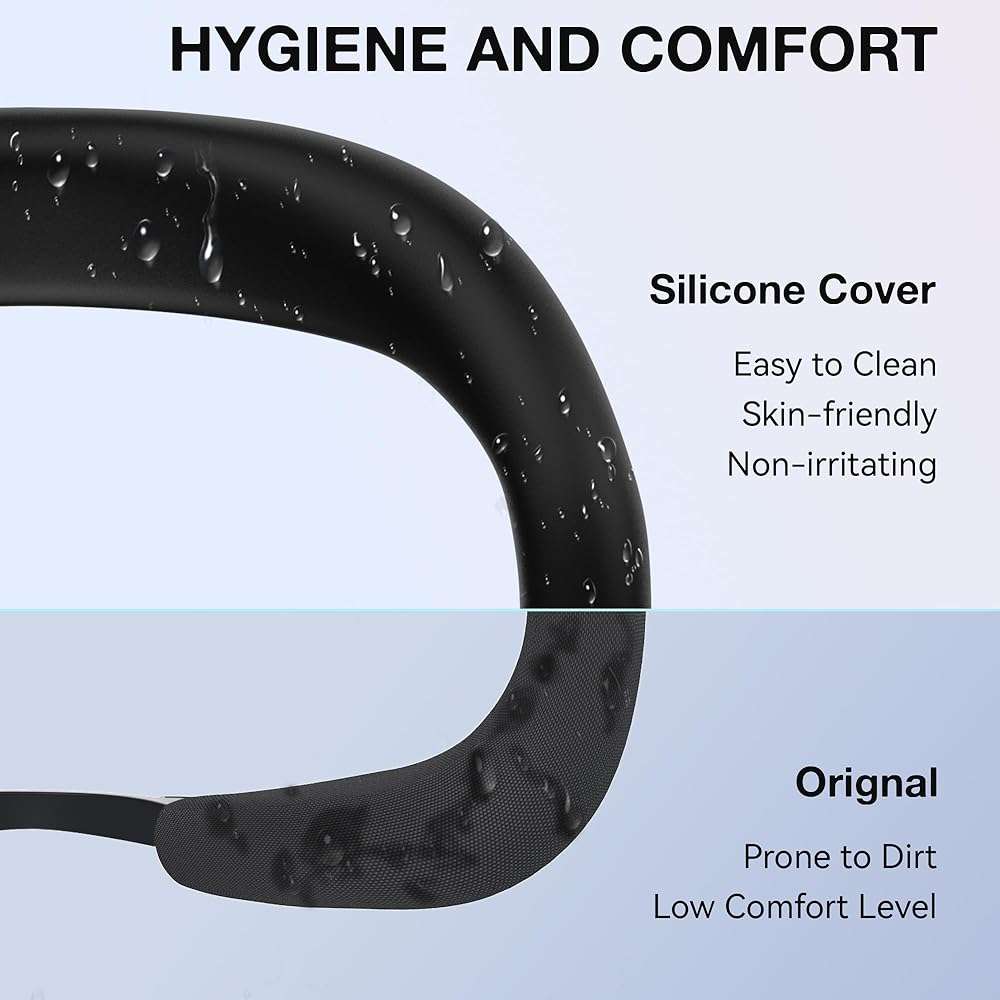 APEXINNO VR Silicone Face Pad Cover for Meta Quest 3 Original Headset – Enhanced Comfort, Sweat-Resistant, Soft Cushion Replacement for Oculus/Meta Quest 3 Accessories - Image 2
