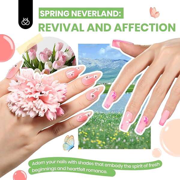 Beetles Gel Nail Polish Kit with U V Light 85Pcs, 55 Colors Seasonal Symphony Set with Diamond Decorations & Manicure Art Stickers and Tools Soak Off for All Season - Image 5