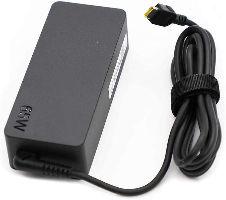 Lenovo Laptop Charger 65W Watt USB Type C(USB-C) AC Power Adapter - ThinkPad T14 T15 E14 E15 X1Carbon X13 2023 - Image 2