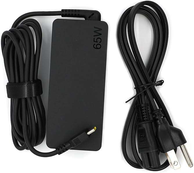 Lenovo Laptop Charger 65W Watt USB Type C(USB-C) AC Power Adapter - ThinkPad T14 T15 E14 E15 X1Carbon X13 2023 - Image 5