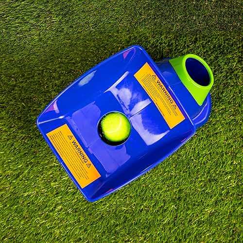 Franklin Pet Supply Co. Ready Set Fetch Mini Automatic Tennis Ball Launcher Dog Toy - Electronic Mini Tennis Ball Thrower for Fetch + Playtime - Launches up to 40 Feet - Interactive Dog Toy - Image 6