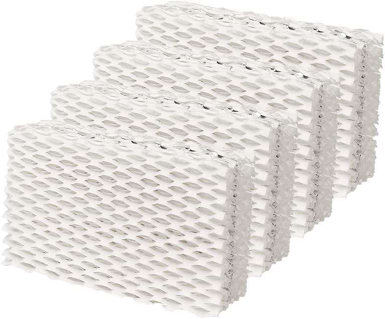 4 Pack Wf813 Eqwf813 Humidifier Filters Compatible with Equate Eqwf813 Eq-2119-Ul, Relion RCM-832 RCM-832N, ProCare PCCM-832N Cool Mist Humidifier Replacement Filter - Image 1