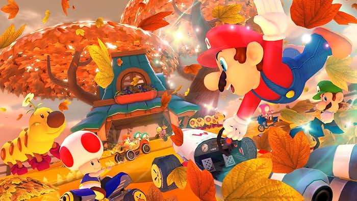 Nintendo Switch™ Mario Kart™ 8 Deluxe Bundle (Full Game Download + 3 Mo. Nintendo Switch Online Membership Included) - Image 8