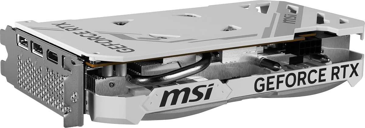 MSI Gaming GeForce RTX 4060 8GB GDRR6 Extreme Clock: 2505 MHz 128-Bit HDMI/DP Nvlink TORX Fan 4.0 Ada Lovelace Architecture Graphics Card (RTX 4060 Ventus 2X White 8G OC) - Image 3