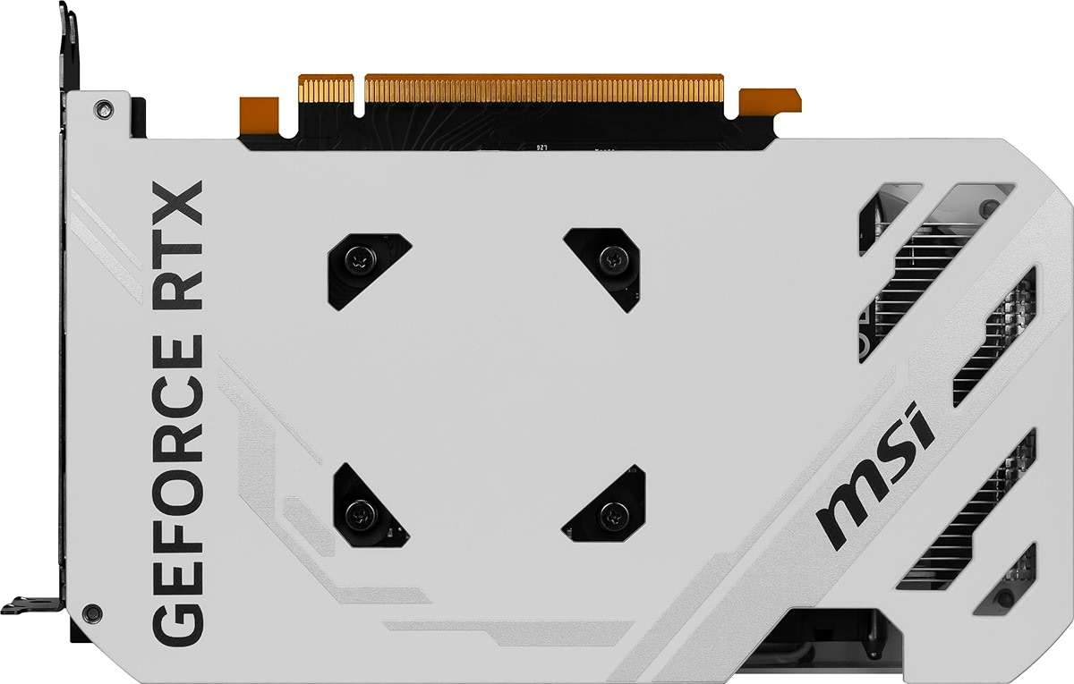 MSI Gaming GeForce RTX 4060 8GB GDRR6 Extreme Clock: 2505 MHz 128-Bit HDMI/DP Nvlink TORX Fan 4.0 Ada Lovelace Architecture Graphics Card (RTX 4060 Ventus 2X White 8G OC) - Image 4
