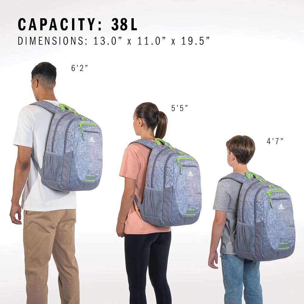 adidas Excelerator School Backpack, 33L - Image 7