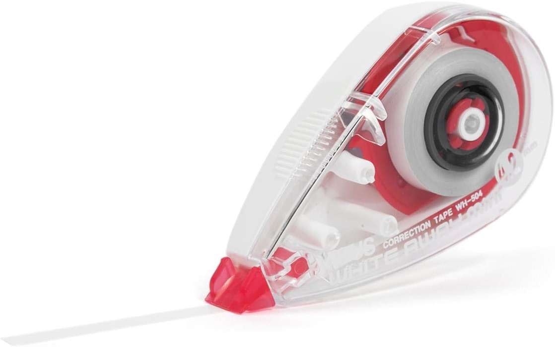Plus Precision Correction Tape – 20-Pack, Smooth Instant Coverage, No Drying Time, 5/32” (4.2mm) Width x 23 ft (7m) Length, Clean & Accurate Error Correction - Image 9