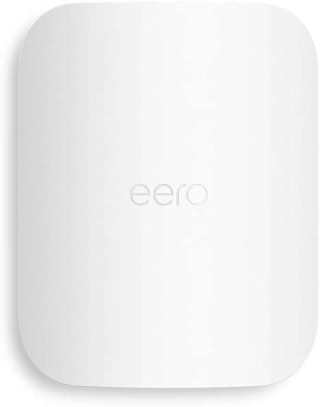 Amazon eero Outdoor 7 dual-band mesh wifi router (newest model), Weatherproof rating of IP66, Coverage up to 15,000 sq. ft. outdoors, 1-pack, Includes 30W PoE+ adapter - Image 1