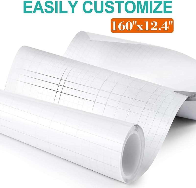 Lovinch [Thicken Vinyl] Anti Cat Scratch Furniture Protector, Single-Sided Sticky Couch Protector for Cats, Flexible Couch Corner Guard Under Cats Claw, Cat Scratch Deterrent Tape-(160" x 12.4") - Image 5