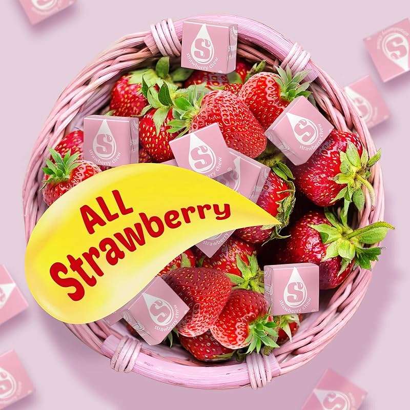 JO SWEETS Starburst All Pink - 1 Pound Of Pink Starburst Candy Bulk - Pink Candy For Candy Buffet - Strawberry Candy - Image 3