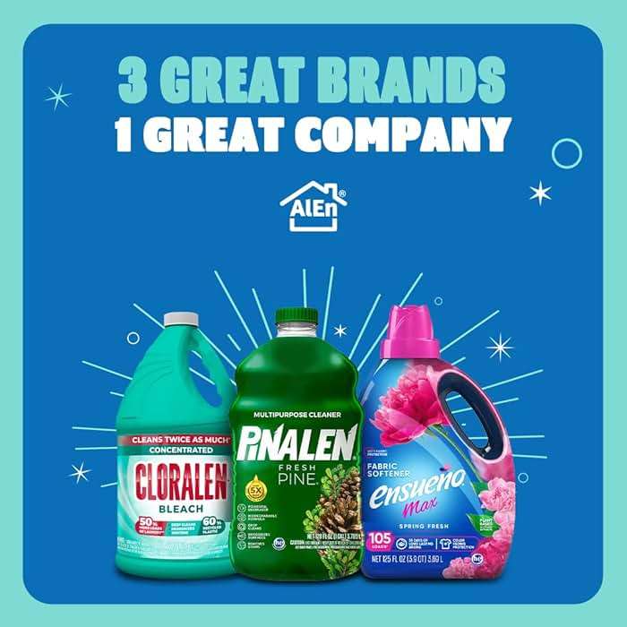 Cloralen All Purpose Cleaner with Bleach Spray - (2 Pack) 32 fl oz - Fresh Scent - 3-in-1 Multipurpose Cleaner Spray - Deep Cleans, Eliminates Stains & Degreases - Image 8
