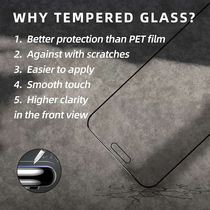 EGKimBa Privacy Screen Protector Compatible with iPhone 15 Pro, 6.1 inch Gradient Colorful Electroplated Anti-Spy Anti-Blue Light Tempered Glass - Image 4