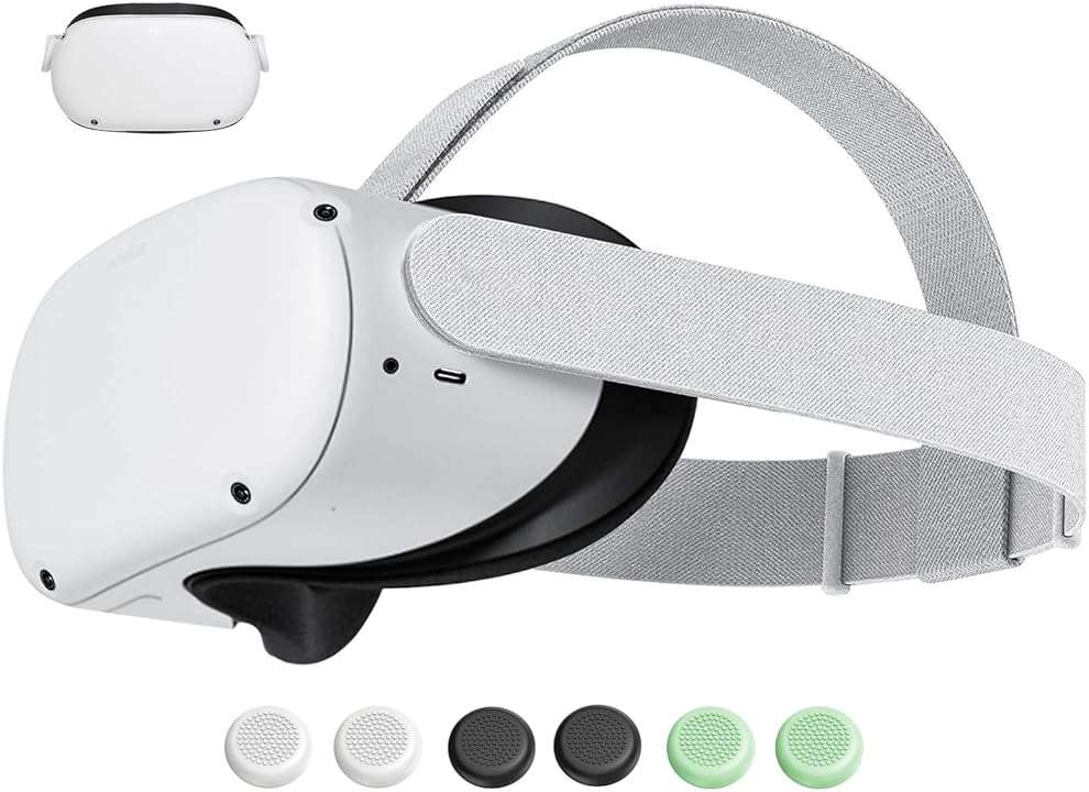 Original Replacement Head Strap for Meta Oculus Quest 2, Enhanced Comfort and Gaming Immersion VR Accessories Compatible with Oculus/Meta Quest 2 Elite Strap - Image 1